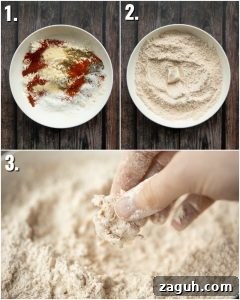 Crispy Popcorn Chicken Sandwich Recipe for Ultimate Flavor 4 how to make popcorn chicken batter - 3 step by step photos