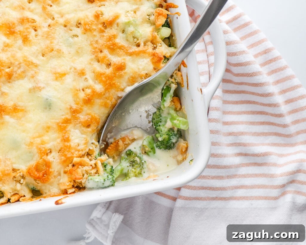 Creamy Broccoli and Cheese Casserole Topped with Ritz Crackers 3 Broccoli Casserole made with homemade cheese sauce and topped with Ritz Crackers