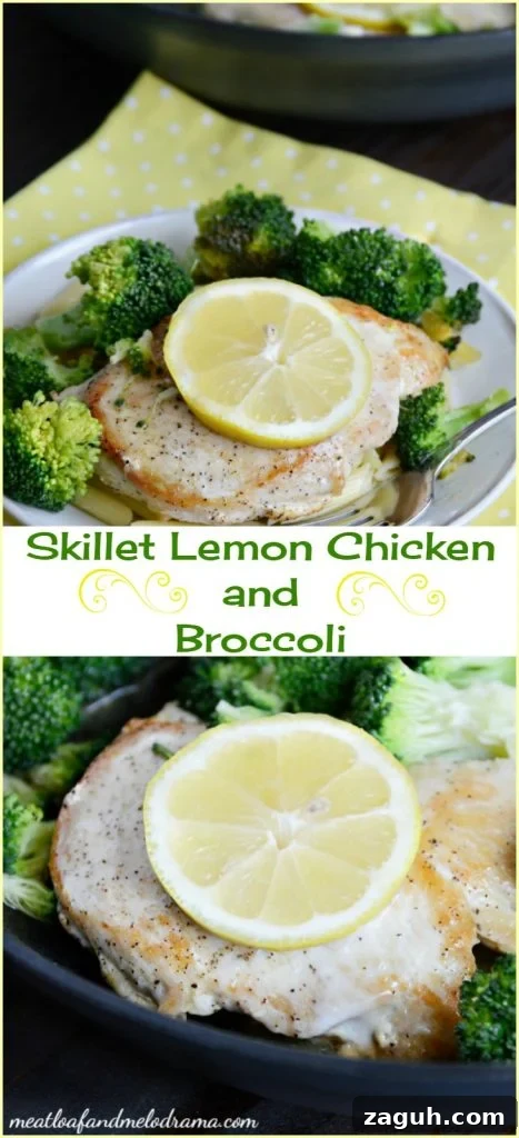 Skillet Lemon Chicken with Broccoli — Quick Weeknight Dinner 6 skillet lemon chicken and broccoli recipe