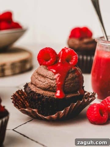 Cupcakes Chocolat Framboise