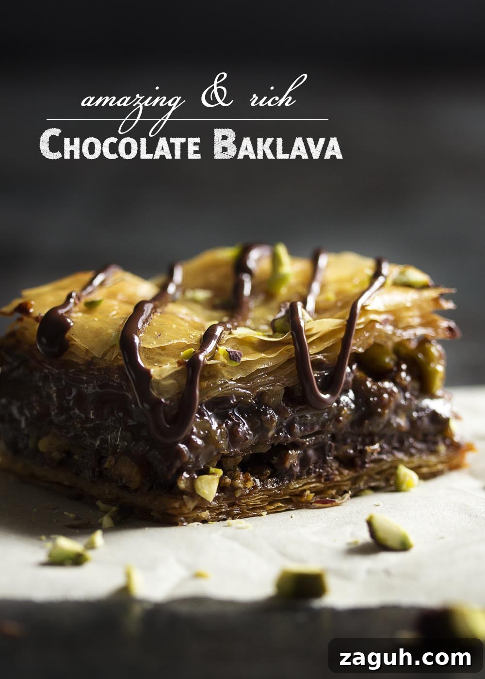 Pistachio Chocolate Baklava: Decadent Layered Dessert Recipe 7 Extra photo