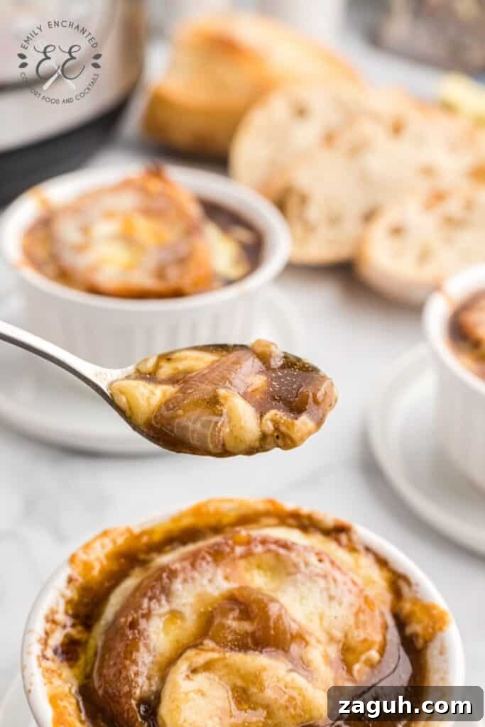 French Onion Soup in an Instant Pot