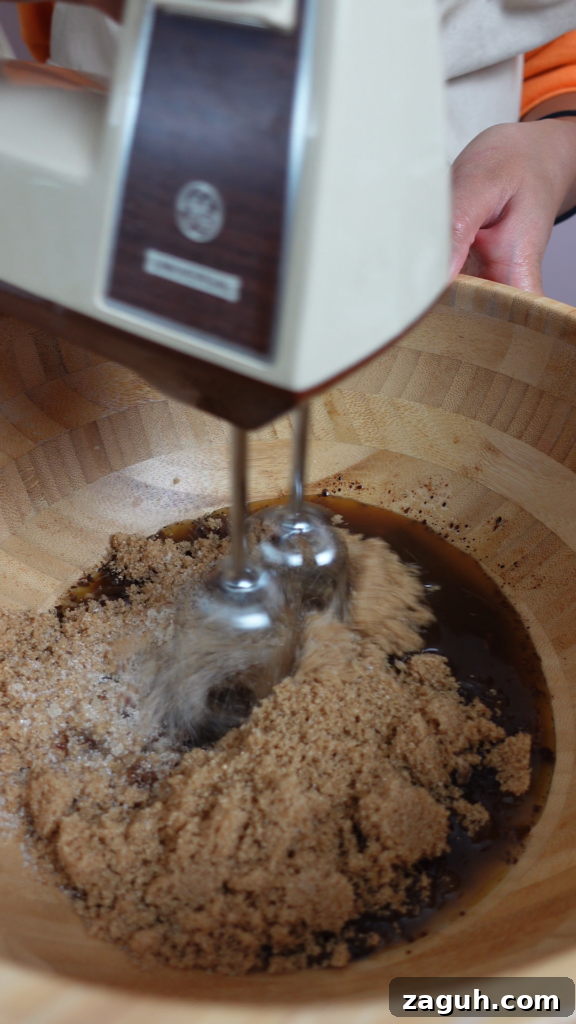 Speculoos Coffee Cookie Bars — Cookiemas Day 11 7 Beaten mixture