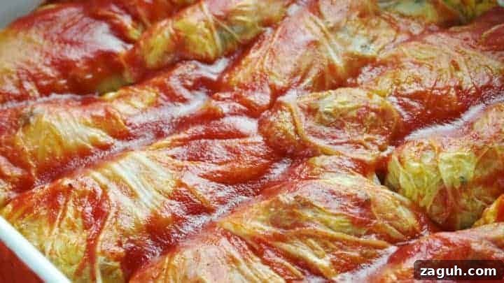 Easy Keto Low Carb Russian Cabbage Rolls