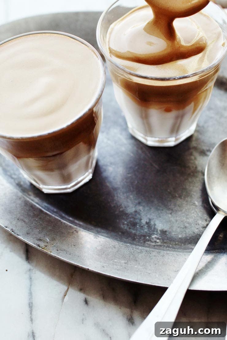 Creamy Dalgona Coffee Recipe: Whipped Instant Coffee at Home 14 Thick whipped coffee foam