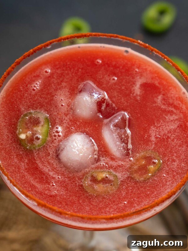 Crisp Red Wine Spritzer Recipe: Refreshing Summer Cocktail 6 Spicy Watermelon Margarita