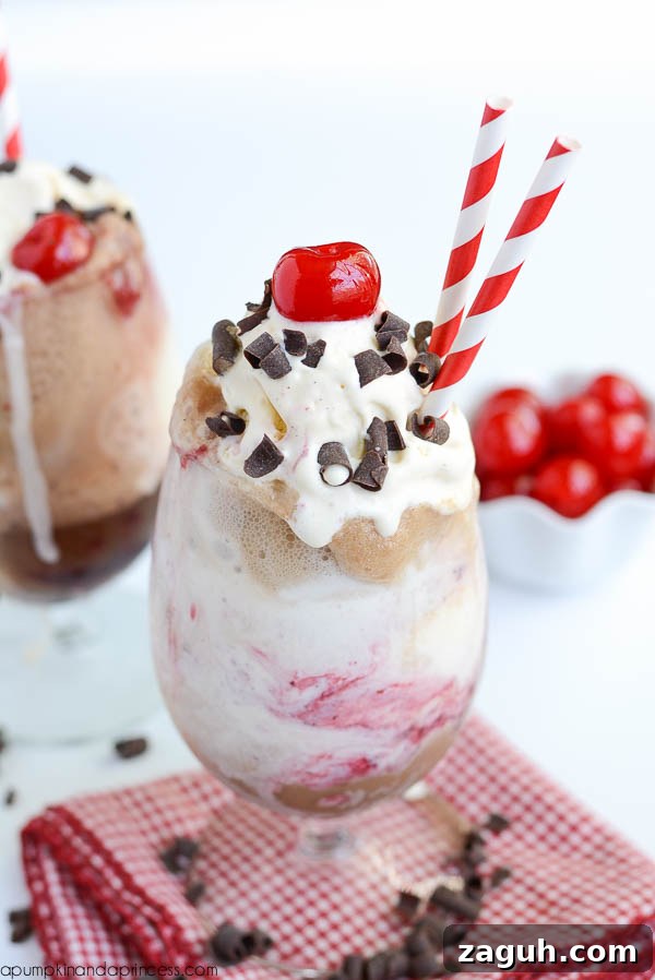 Cherry Vanilla Float Recipe