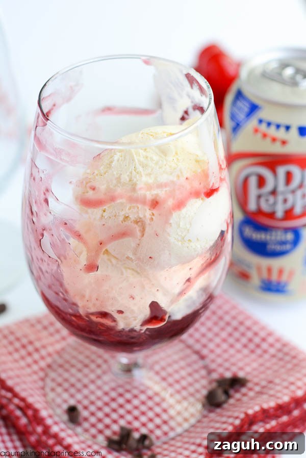 Cherry Vanilla Float Recipe: Classic Creamy Soda Float Guide 4 Cherry Float Recipe