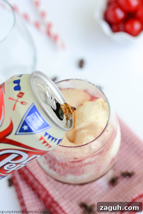 Cherry Vanilla Float Recipe: Classic Creamy Soda Float Guide 6 Soda Float Recipe