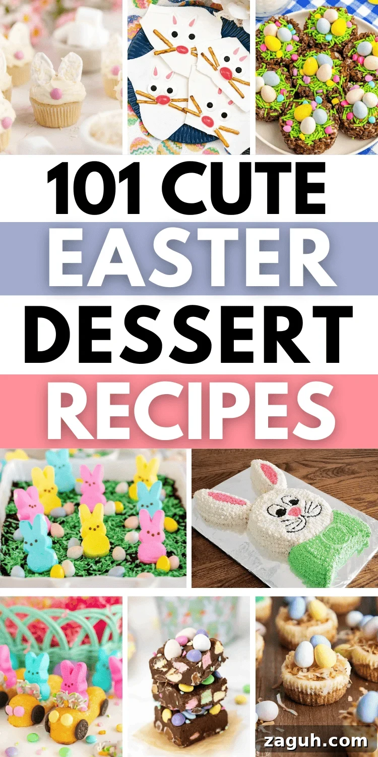 101 Easter Dessert Ideas to Sweeten Your Celebration 13 Easy easter themed desserts
