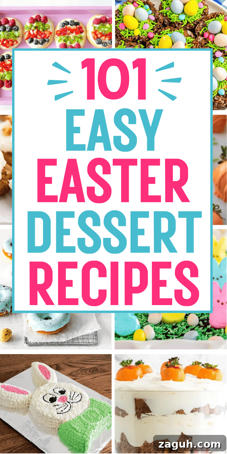101 Easter Dessert Ideas to Sweeten Your Celebration 15 Easy easter themed desserts