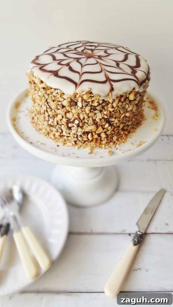 Chocolate Esterházy Torte — Hazelnut and Chocolate Layer Cake 2 chocolate hazelnut esterhazy cake