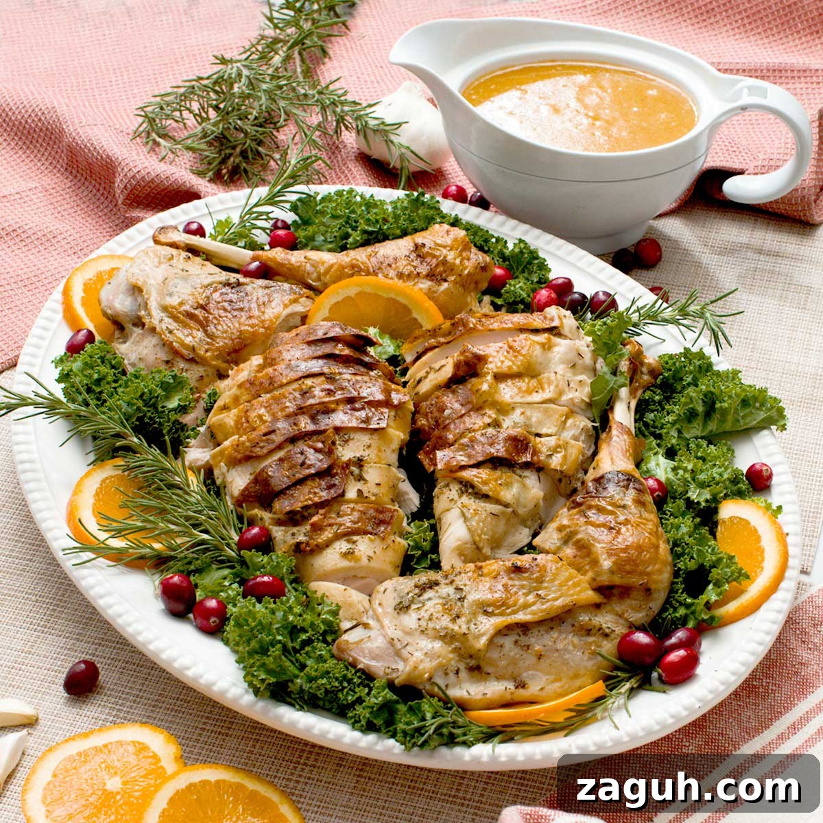 Gluten-Free Big Mac Smashed Tacos Recipe That Went Viral 18 A crispy spatchcock turkey with gluten-free gravy on a serving platter.