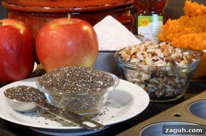 a bowl of chia seeds on a plate.